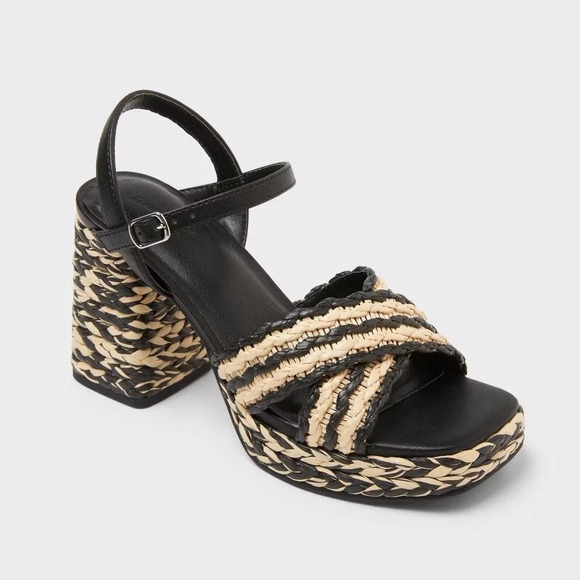 Universal Thread Shoes - Women's Heels by Universal Thread Bailey Platform 7.5 New With Tags